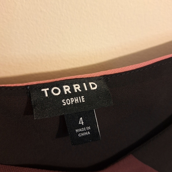 Torrid Sophie Swing Cami  Color:Erin stripe sassafras Size 4X - Picture 10 of 10